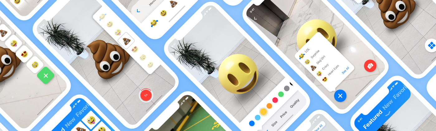 Place UI Kit — the Future of Augmented Reality Mobile Apps